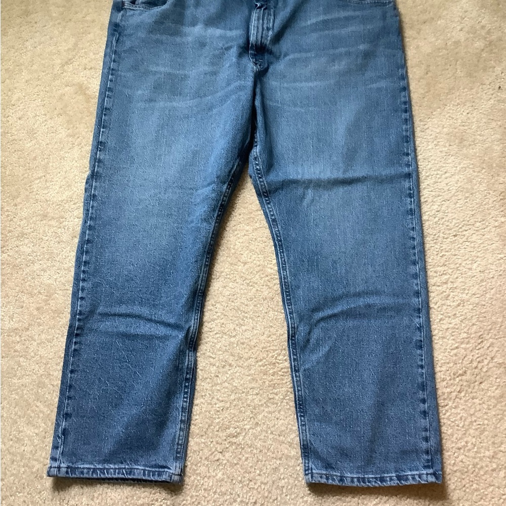 Wrangler Blue Relaxed Fit Jeans Classic Denim